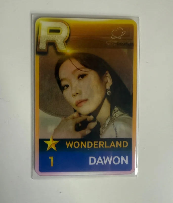 WJSN SUPERSTAR STARSHIP 2022 Concert Wonderland official GAMECARD  (Dawon)