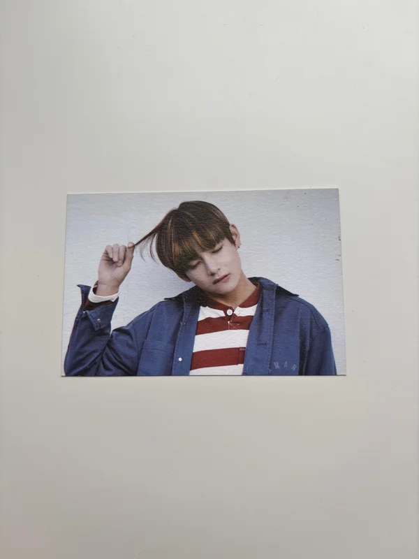 2015 BTS LIVE on stage Mini photo card