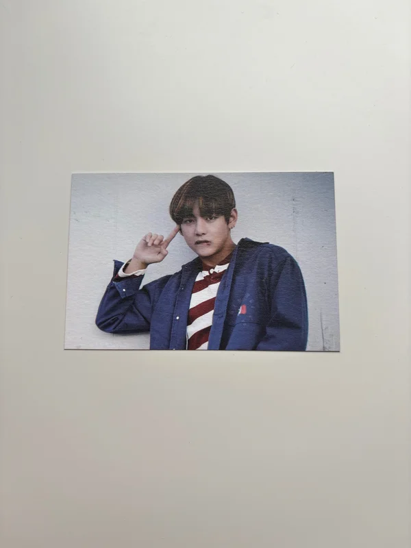 2015 BTS LIVE on stage Mini photo card