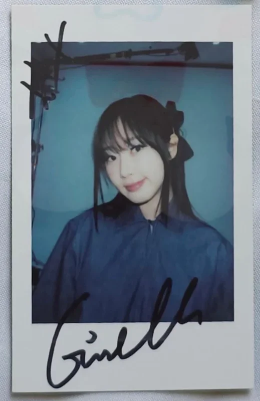 aespa Giselle Bella Magazine Polaroid (coll edition B)