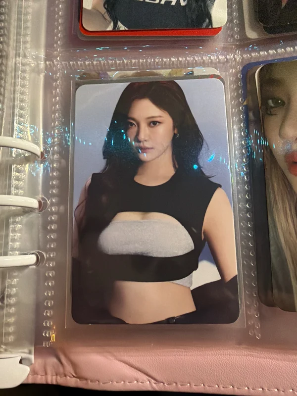 2024 aespa 2nd Concert SYNK : PARALLEL LINE FORTUNE SCRATCH CARD SET