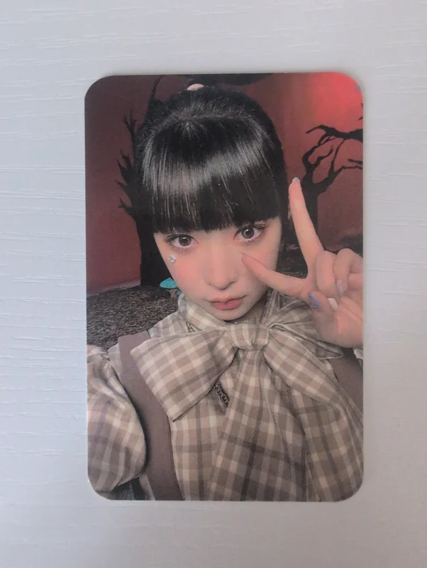 SNOWY NIGHT Hologram photo card & Tin case set