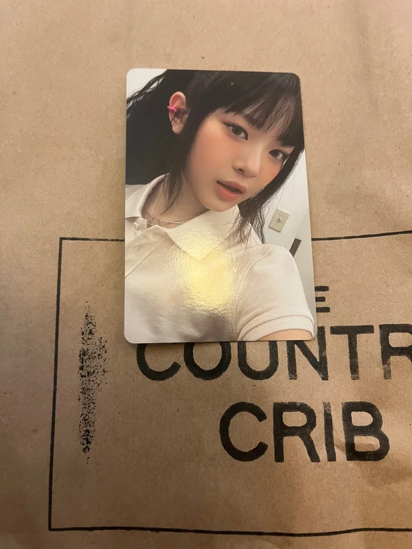 Get Up Bunny Beach Bag Hanni Photocard