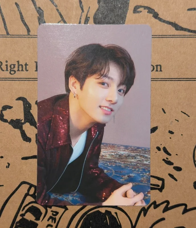 BTS 2018 トレカ Pocamarket, BTS JUNGKOOK LOVE YOURSELF 轉 'Tear' K-pop Photocard