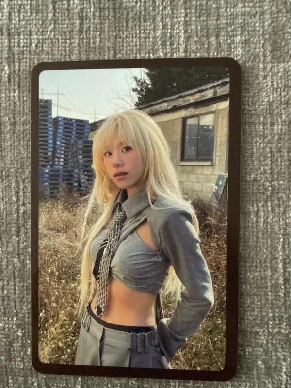 READY TO BE PHOTOCARD SET BE VER.