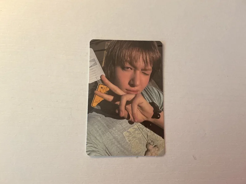 CORTIS MARTIN 'GREENGREEN WEVERSE JAPAN LUCKY DRAW' Photocard