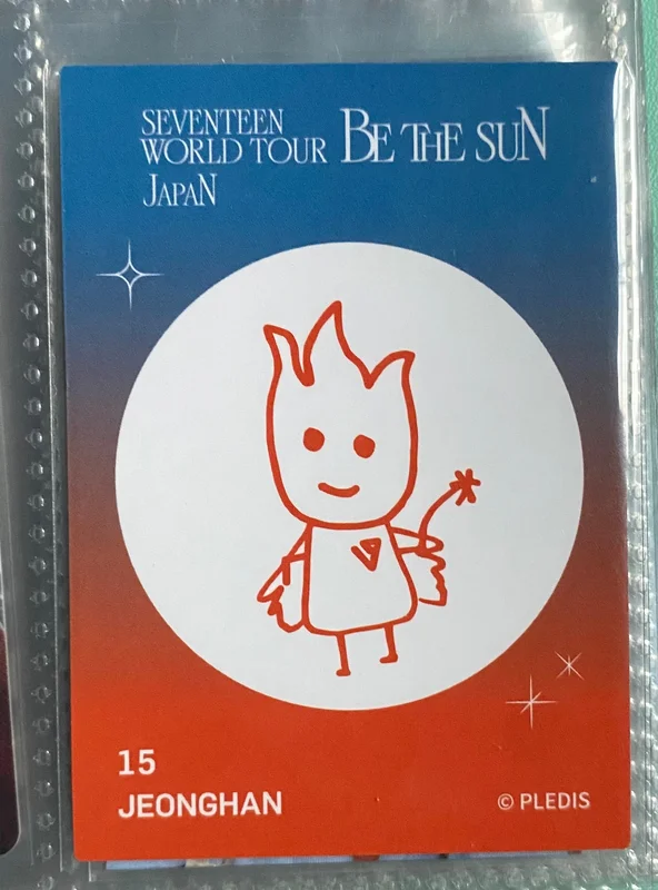 SEVENTEEN WORLD TOUR [BE THE SUN] - JAPAN PHOTO CARD