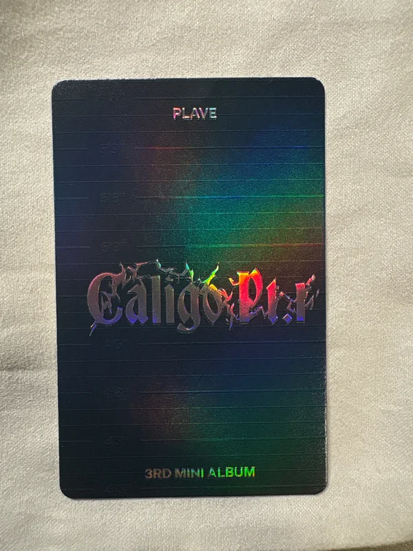 PLAVE Eunho 'Caligo Pt.1 Fugitive Ver.' Photocard | Sold by