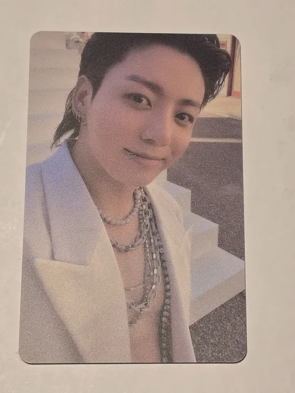JUNGKOOK GOLDEN OFFICIAL WEVERSE POB PVC PHOTOCARD