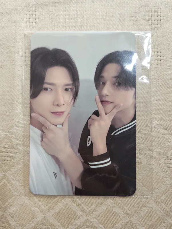 Ateez x Pott Collaboration Unit Wooyoung Yeosang Photocard Merch