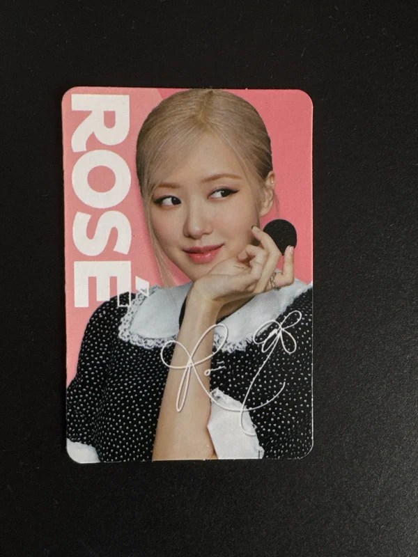 BLACKPINK ROSE 'BLACKPINK OREO' Photocard | Sold by aurorabyte