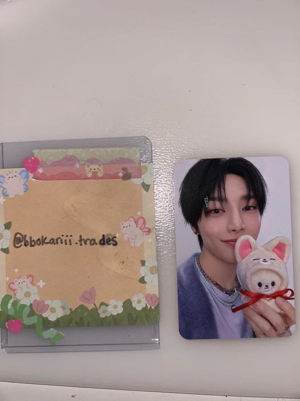 Jeongin 5Clock Acrylic Stand Photocard