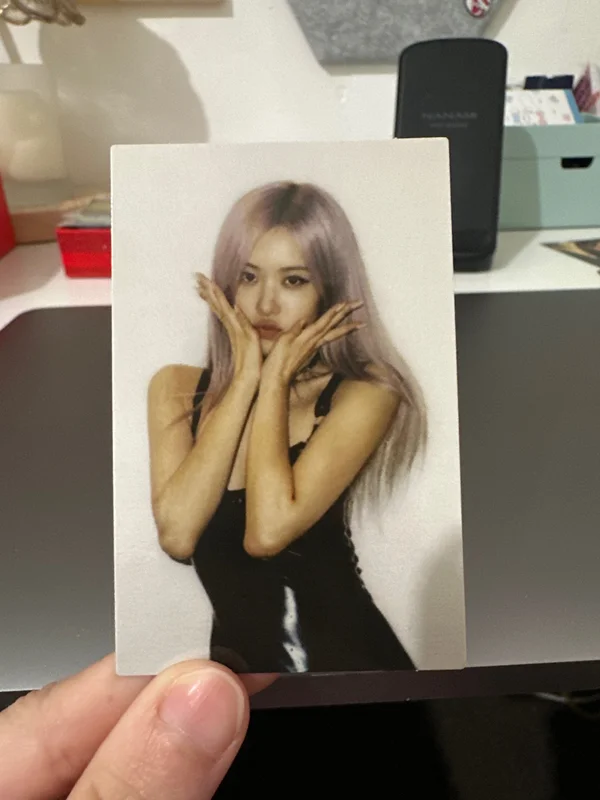 Pocamarket, BLACKPINK ROSE The Album K-pop Photocard