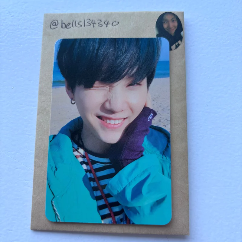 Pocamarket, BTS SUGA YOU NEVER WALK ALONE K-pop Photocard