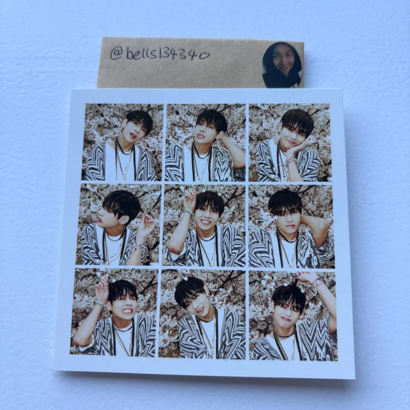 BTS V 'Mood for Love pt.1' Photocard | Sold by bells134340_ | Used