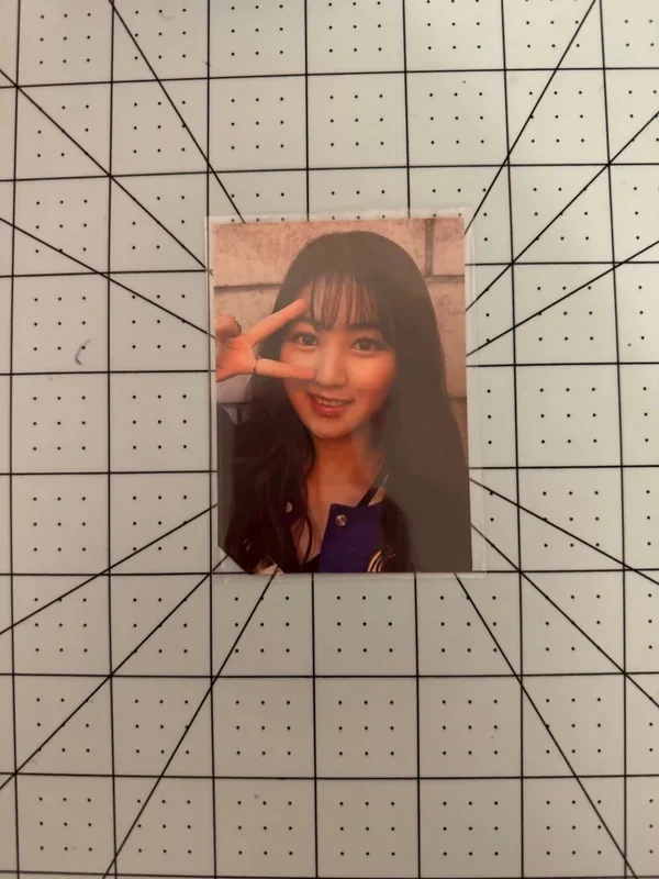 Twice jihyo page two photocard