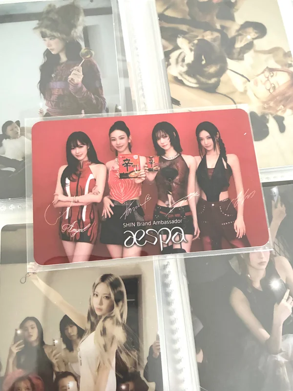 shin ramyun x aespa EVENT