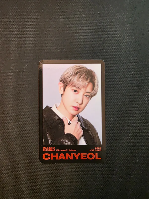 2025 CHANYEOL LIVE TOUR (City-scape) Epilogue RANDOM TRADING CARD SET
