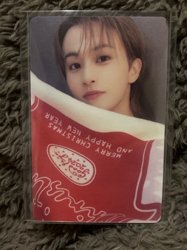 2024 PINK CHRISTMAS PHOTO CARD RANDOM PACK