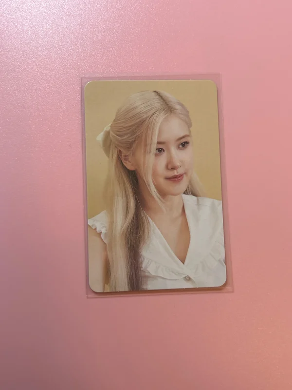 BLACKPINK THE GAME PHOTOCARD COLLECTION SYNNARA RECORD