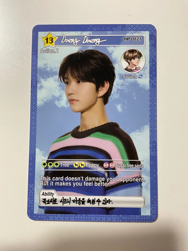 NCT WISH ASIA TOUR LOG in RANDOM TRADING CARD LOG in ver.
