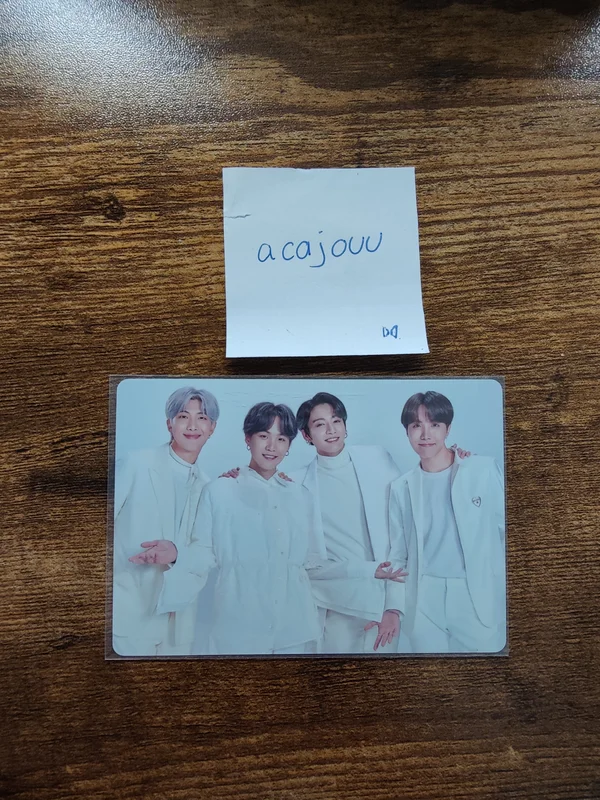 BTS MAP OF THE SOUL TOUR Mini Photo Card