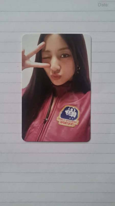 Jihyo strategy album photocard