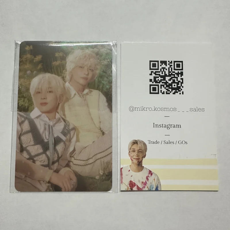 Seventeen Jeonghan & Wonwoo THIS MAN Weverse POB