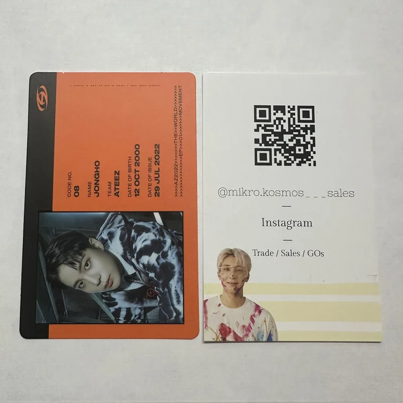 Ateez Jongho THE WORLD EP.1 : MOVEMENT Z VER.