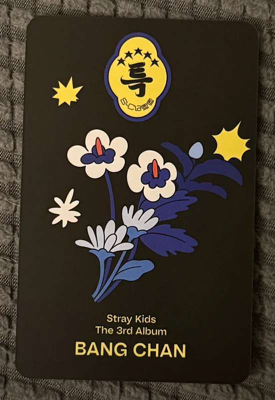 Stray Kids BANG CHAN '(5-STAR)DIGIPACK VER.' Photocard | Sold by