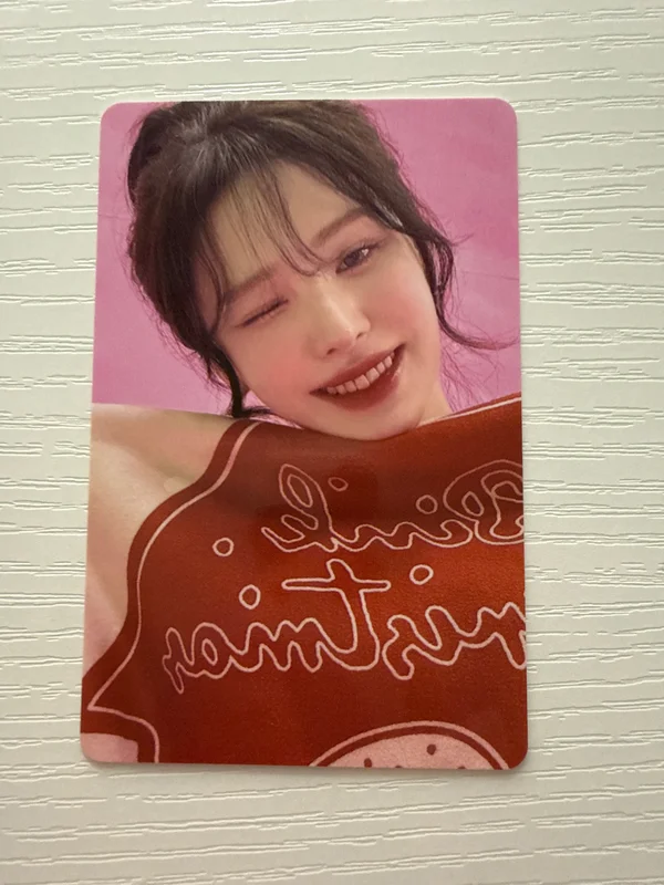 2024 PINK CHRISTMAS PHOTO CARD RANDOM PACK