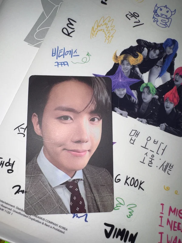 BTS JHOPE Photocard MAP OF THE SOUL : 7