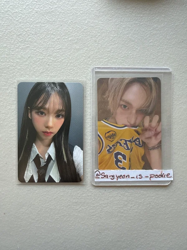 aespa KARINA 'MY WORLD ZIP-UP HOODIE' Photocard | Sold by