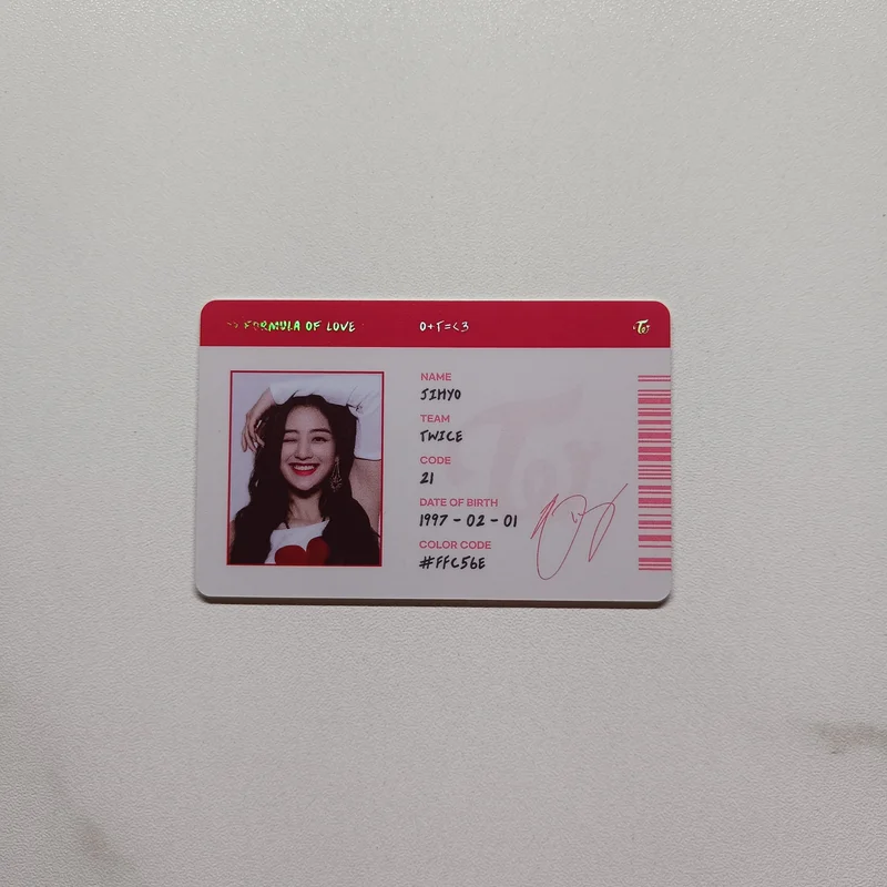 Formula of Love: O+T=<3 SCIENTIST ID CARD