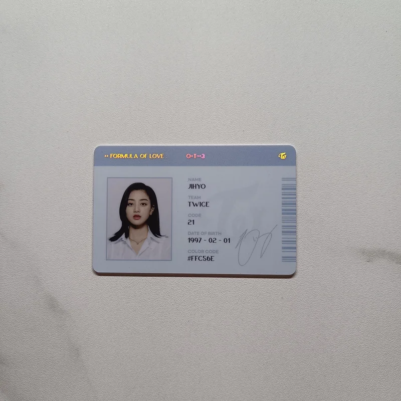 Formula of Love: O+T=<3 SCIENTIST ID CARD