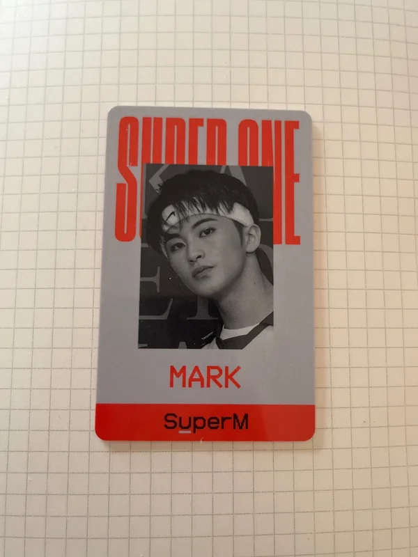 Superm One Super Ver Album Photocard