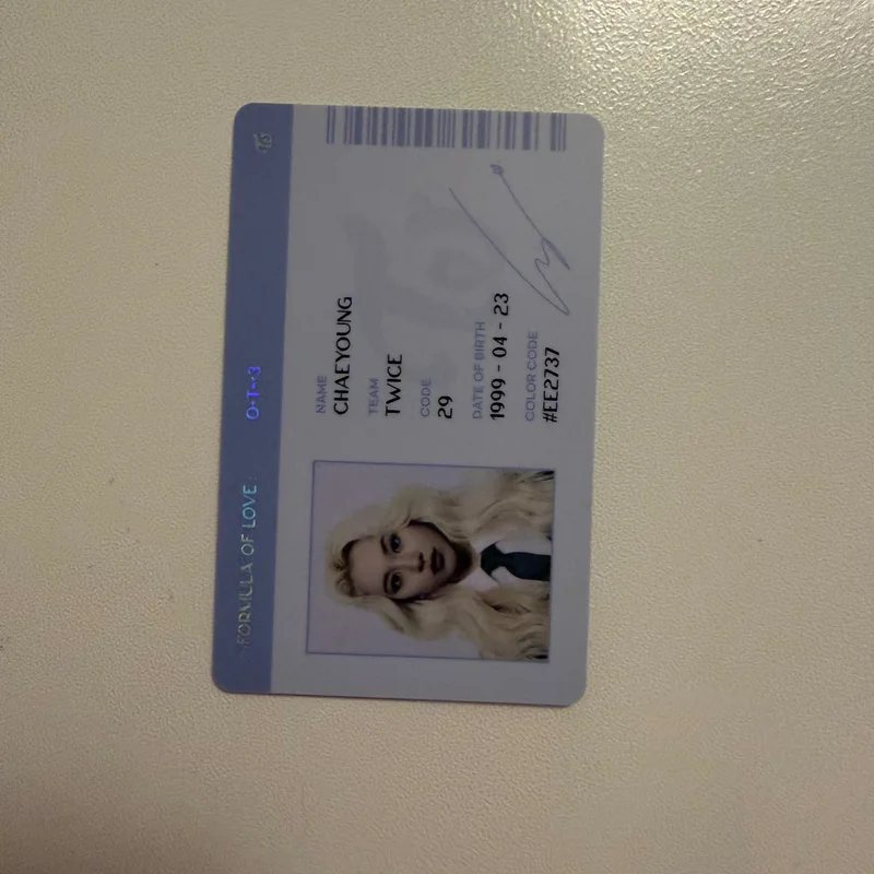 Formula of Love: O+T=<3 SCIENTIST ID CARD