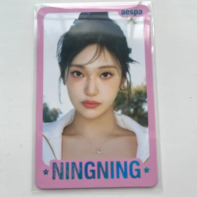 Pocamarket, aespa NINGNING MY WORLD TRADING CARD SET A K-pop Photocard