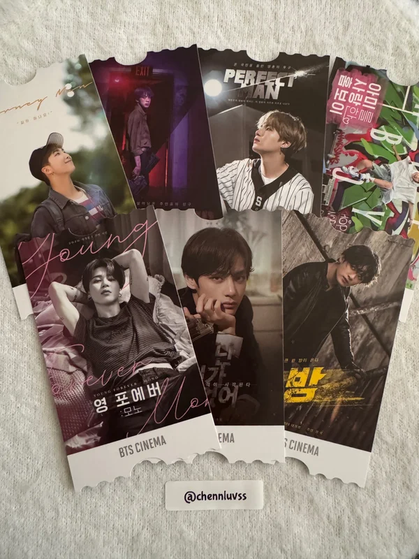 BTS Official Global Fanclub Army 6th Membership - Photo Ticket Set (UNSEALED)