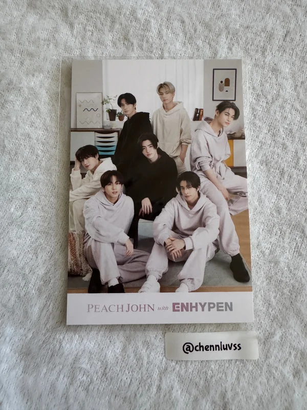 ENHYPEN x Peach John (Purchase Gift - Postcard)