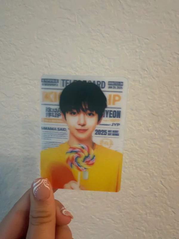 TELECA COLLECTION CARD 2025 K-POP ROOKIE SUPER SPECIAL