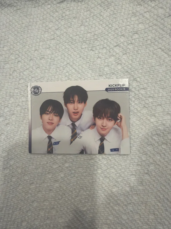 TELECA COLLECTION CARD 2025 K-POP ROOKIE BASE