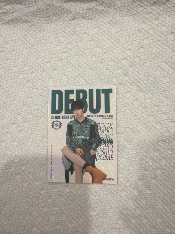 TELECA COLLECTION CARD 2025 K-POP ROOKIE RARE
