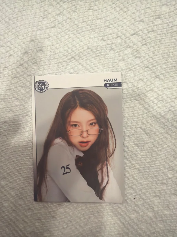 TELECA COLLECTION CARD 2025 K-POP ROOKIE BASE
