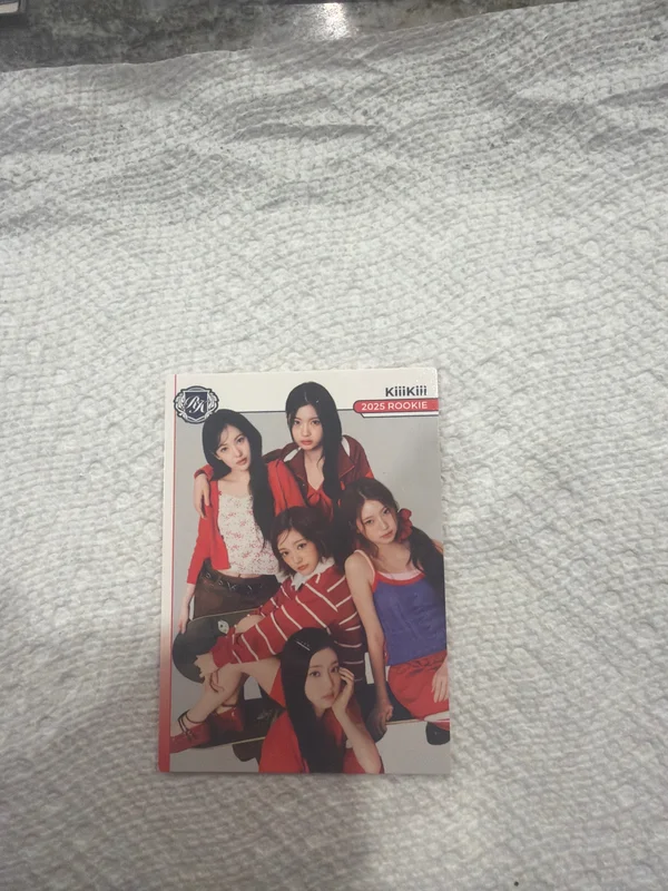 TELECA COLLECTION CARD 2025 K-POP ROOKIE BASE