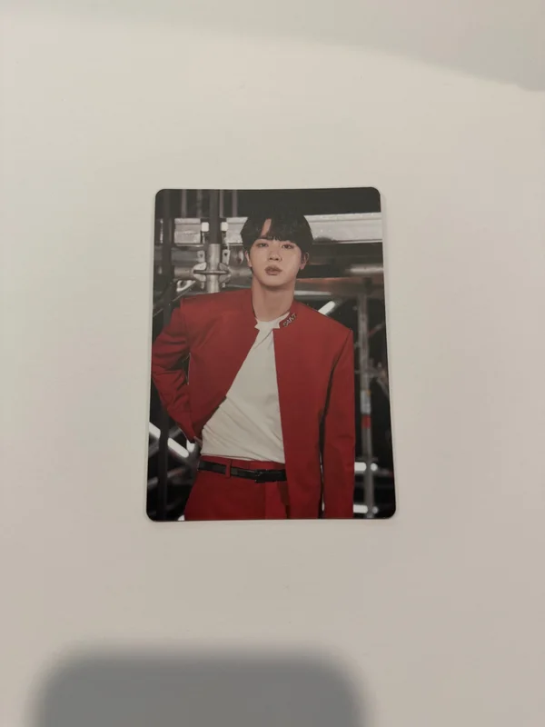 BTS MAP OF THE SOUL ON:E Mini Photo Card Jin 3/8
