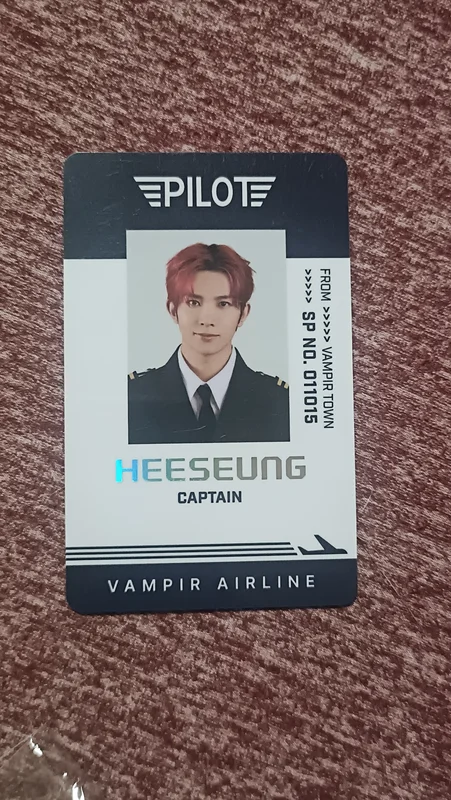 ENHYPEN WORLD COUPON CARD COLLECTION PILOT BASIC ver.