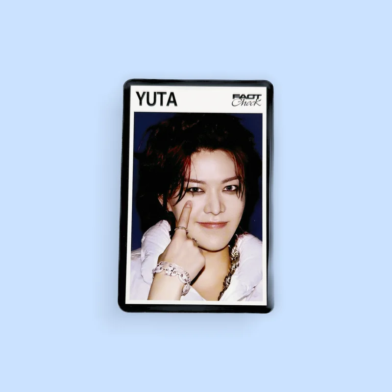 : NCT 127 5th Album Fact Check RANDOM TRADING CARD SET WHITE VER.