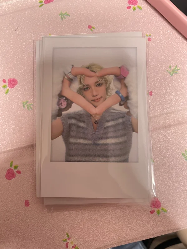 Stray Kids 5TH FANMEETING SKZ 5CLOCK TINCASE POLAROID SET