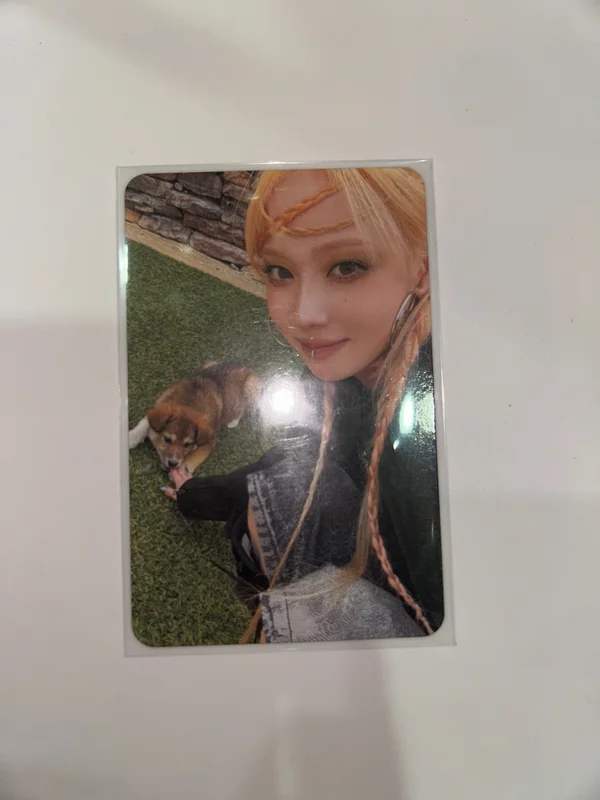 Pocamarket, aespa WINTER Armageddon Zine Ver. K-pop Photocard